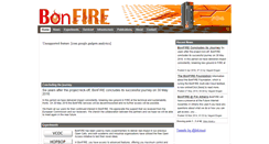 Desktop Screenshot of bonfire-project.eu